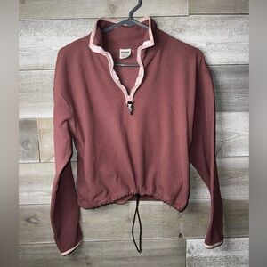 PINK Victoria's Secret Crop Sweatshirt